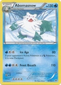 Image for Abomasnow (40/162) (XY - BREAKthrough) (BKT) - Pokemon