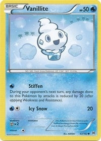 Image for Vanillite (43/162) (XY - BREAKthrough) (BKT) - Pokemon