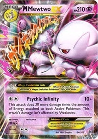 Image for M Mewtwo EX (64) (64/162) (XY - BREAKthrough) (BKT) - Pokemon