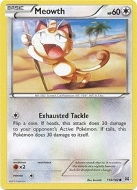Image for Meowth (114/162) (XY - BREAKthrough) (BKT) - Pokemon