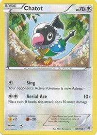 Image for Chatot (128/162) (XY - BREAKthrough) (BKT) - Pokemon