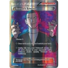Image for Giovanni's Scheme (Full Art) (162/162) (XY - BREAKthrough) - Pokemon