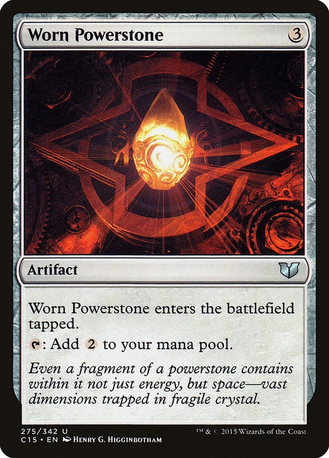Worn Powerstone (275) (Commander 2015)