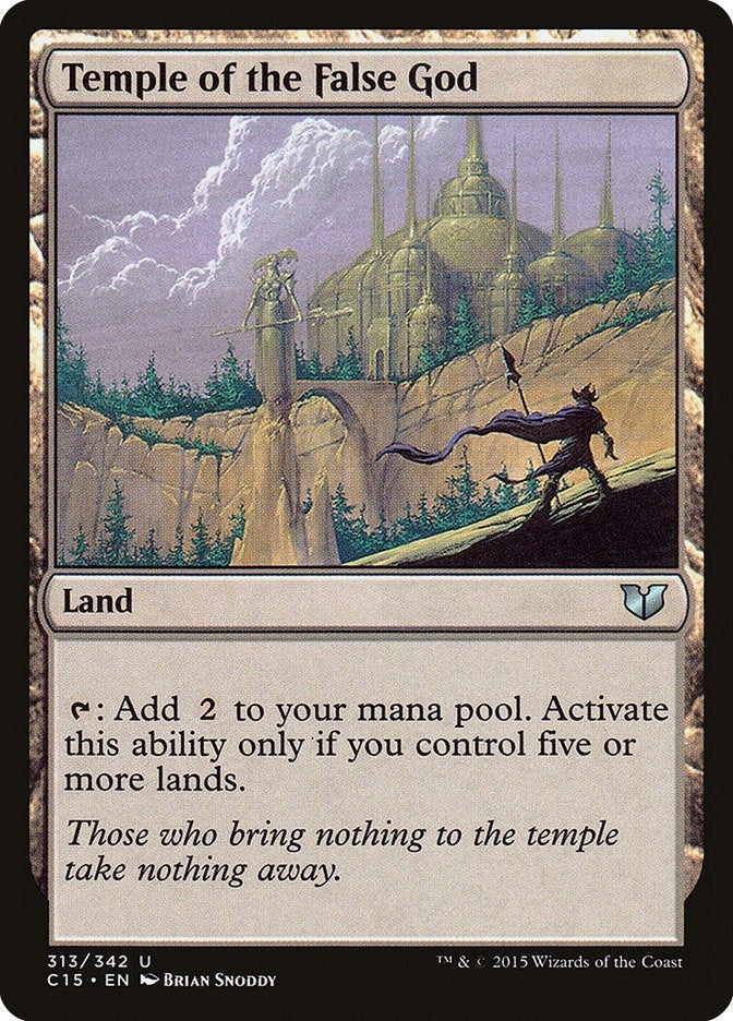 Temple of the False God (313) (Commander 2015)