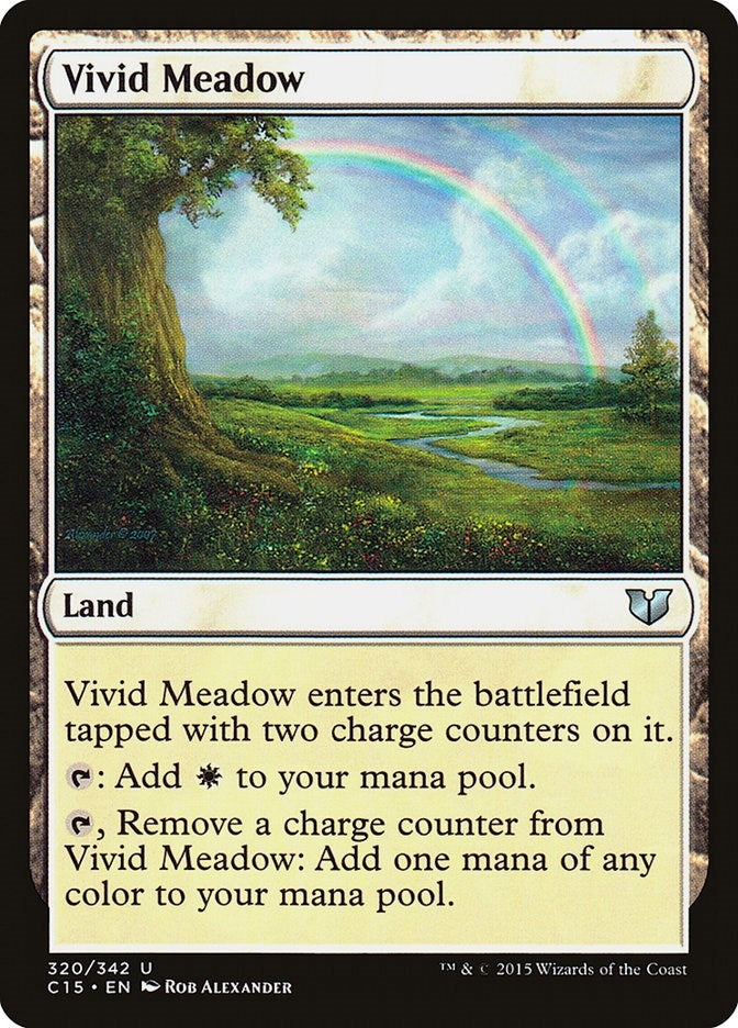 Vivid Meadow (320) (Commander 2015)