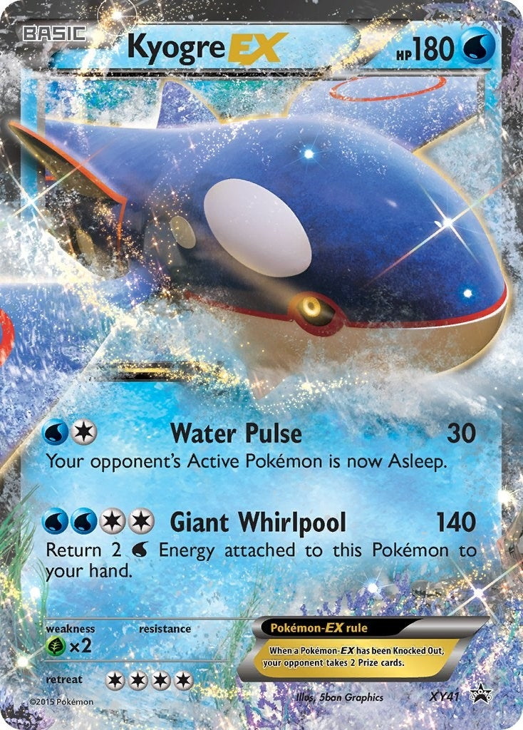 Image for Kyogre EX (XY41) (XY Promos) (PR) - Pokemon