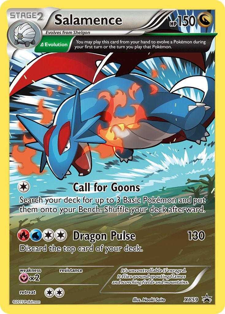 Image for Salamence - XY59 (XY59) (XY Promos) (PR) - Pokemon