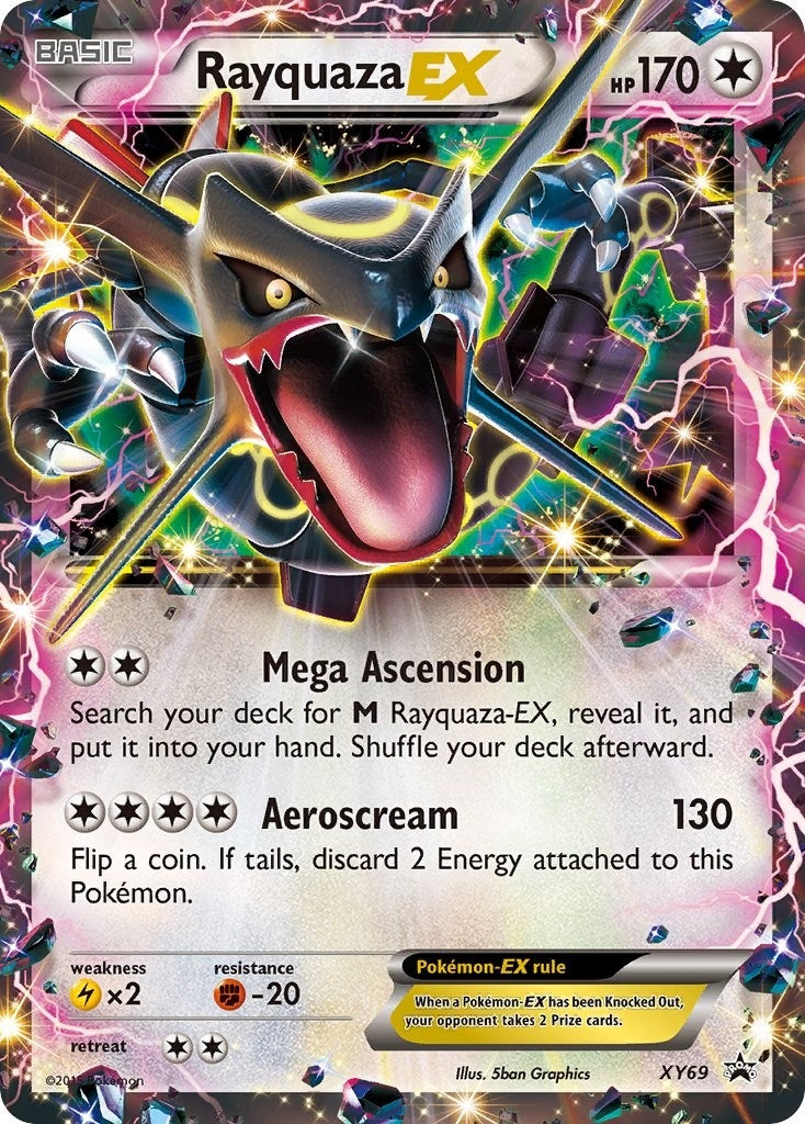Image for Rayquaza EX (Shiny) (XY69) (XY Promos) (PR) - Pokemon
