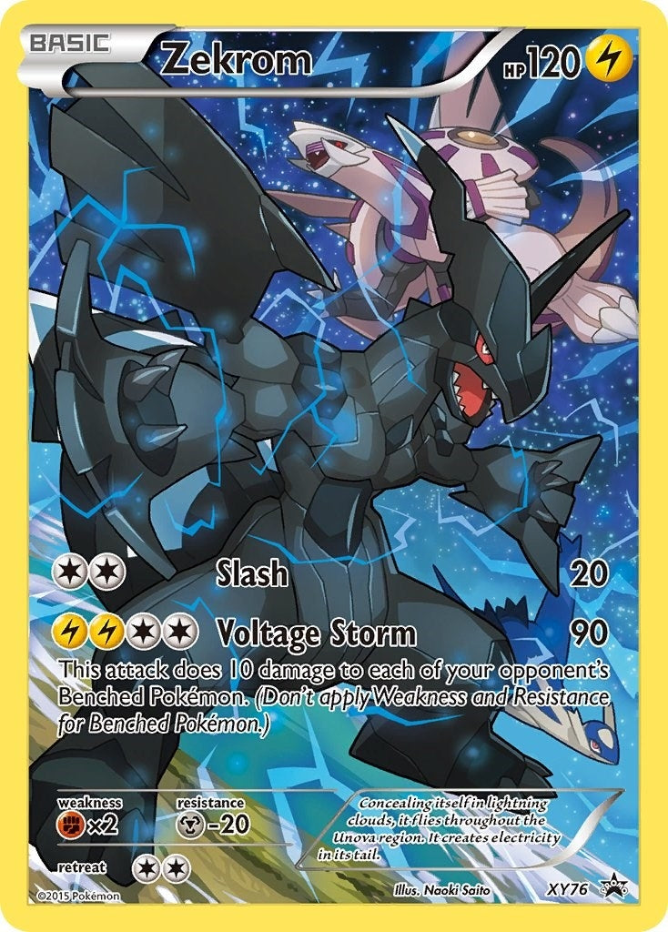 Image for Zekrom (Full Art Promo) (XY76) (XY Promos) (PR) - Pokemon