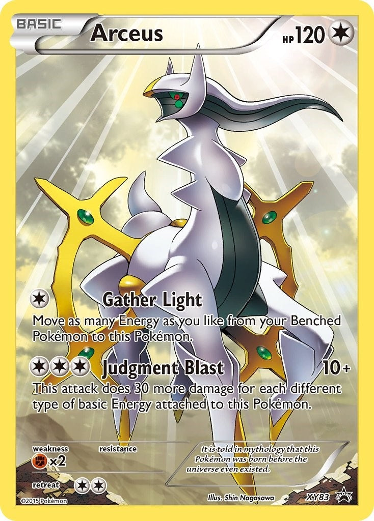 Image for Arceus - XY83 (XY83) (XY Promos) (PR) - Pokemon