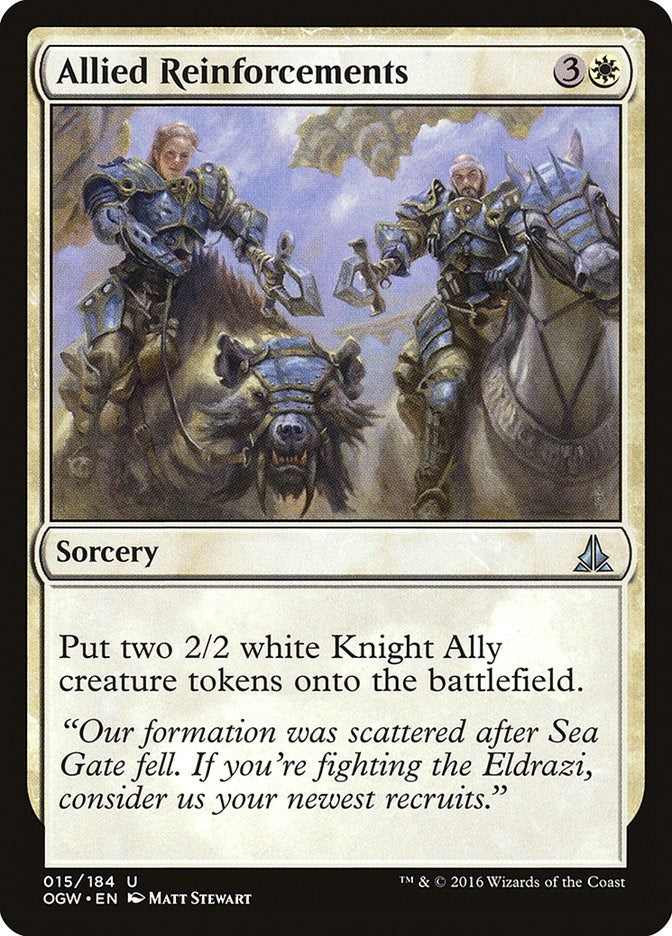 Allied Reinforcements (15) (Oath of the Gatewatch)