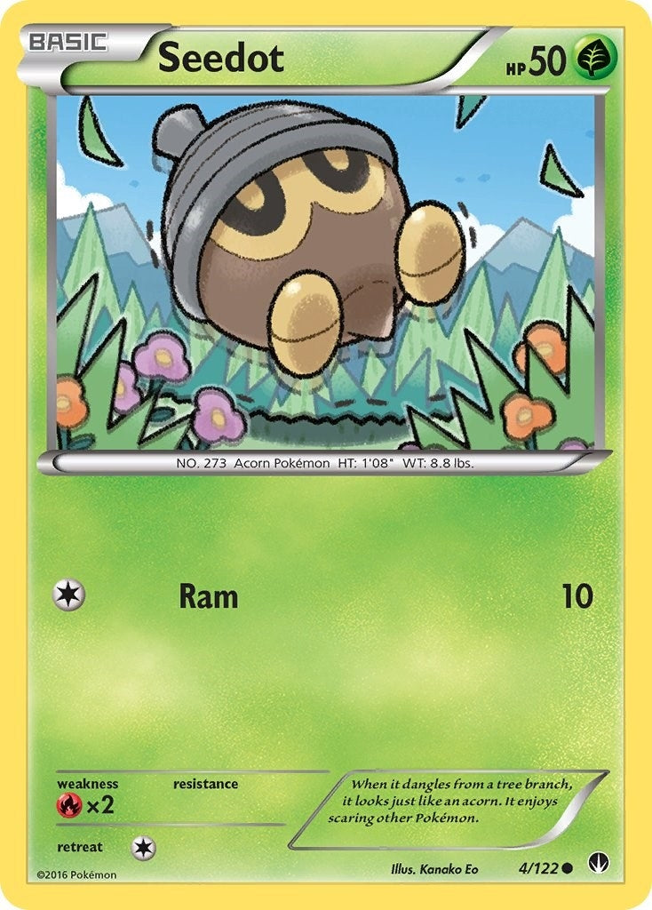 Image for Seedot (4/122) (XY - BREAKpoint) (BKP) - Pokemon