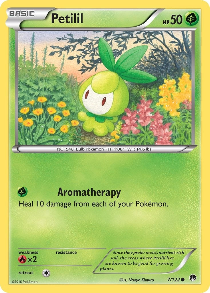 Image for Petilil (7/122) (XY - BREAKpoint) (BKP) - Pokemon