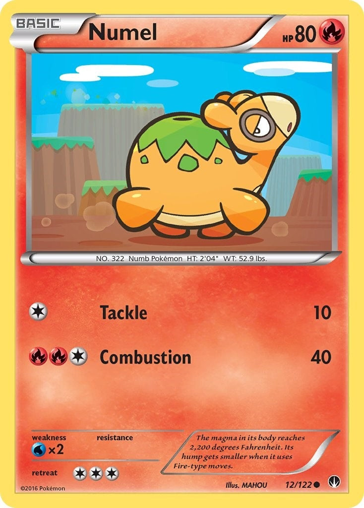 Image for Numel (12/122) (XY - BREAKpoint) (BKP) - Pokemon