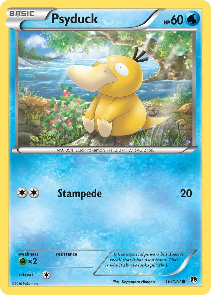 Image for Psyduck (16/122) (XY - BREAKpoint) (BKP) - Pokemon
