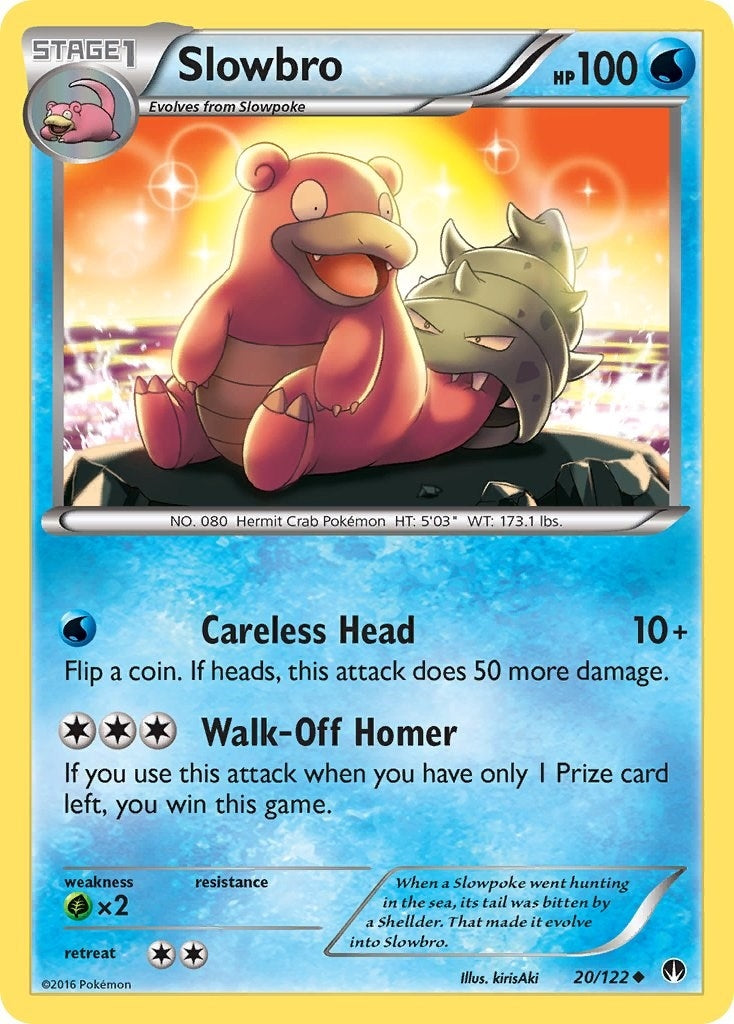 Image for Slowbro (20/122) (XY - BREAKpoint) (BKP) - Pokemon