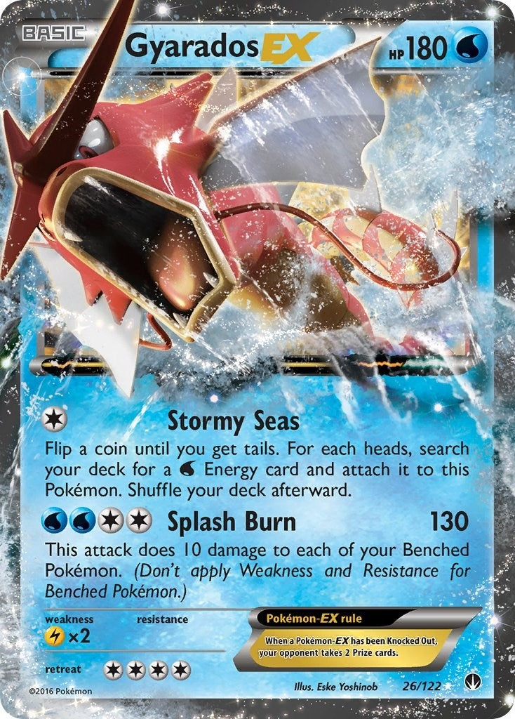 Image for Gyarados EX (26/122) (XY - BREAKpoint) (BKP) - Pokemon