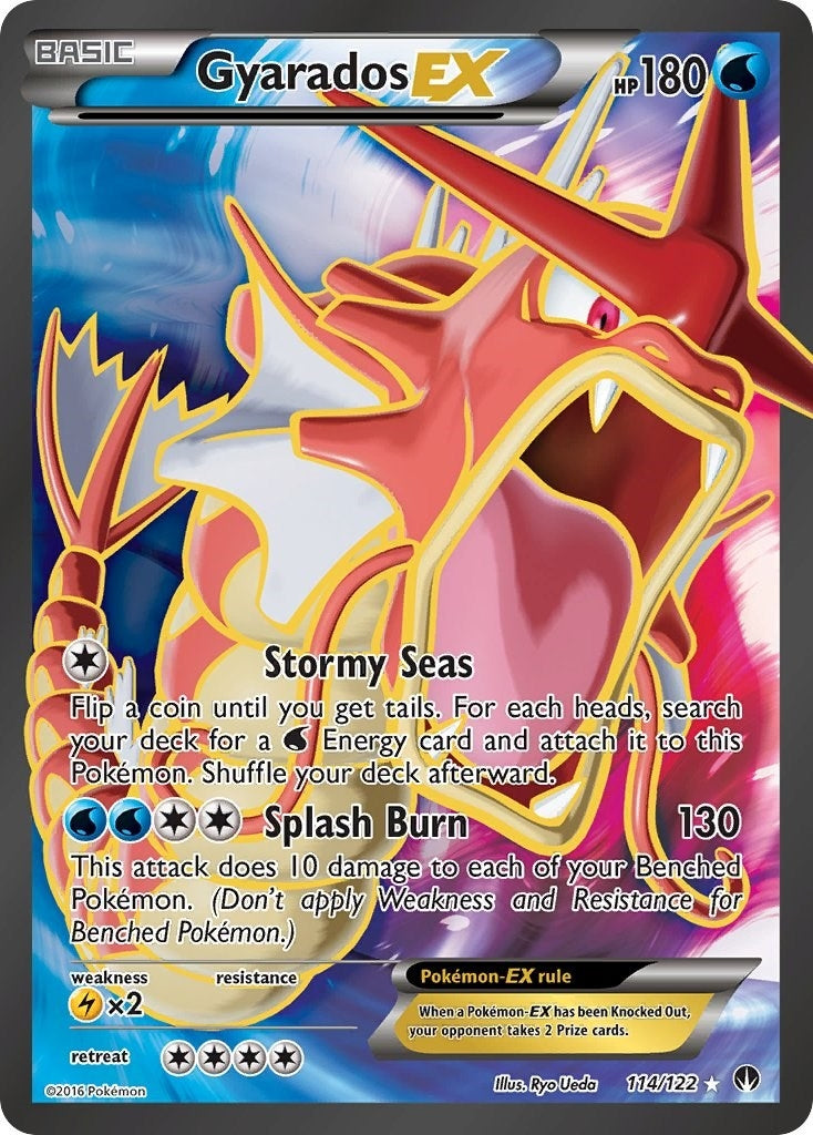Image for Gyarados EX (Full Art) (114/122) (XY - BREAKpoint) (BKP) - Pokemon