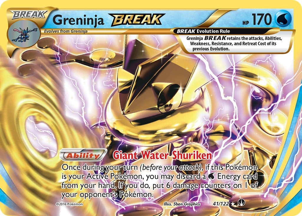 Image for Greninja BREAK (41/122) (XY - BREAKpoint) (BKP) - Pokemon
