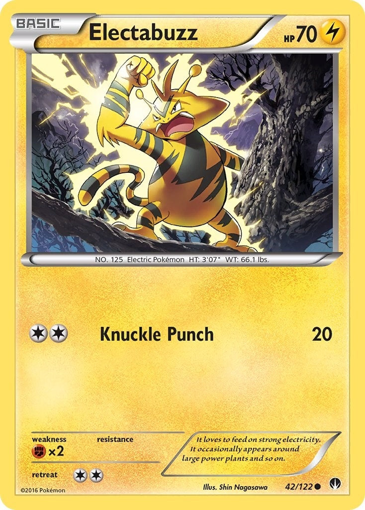 Image for Electabuzz (42/122) (XY - BREAKpoint) (BKP) - Pokemon