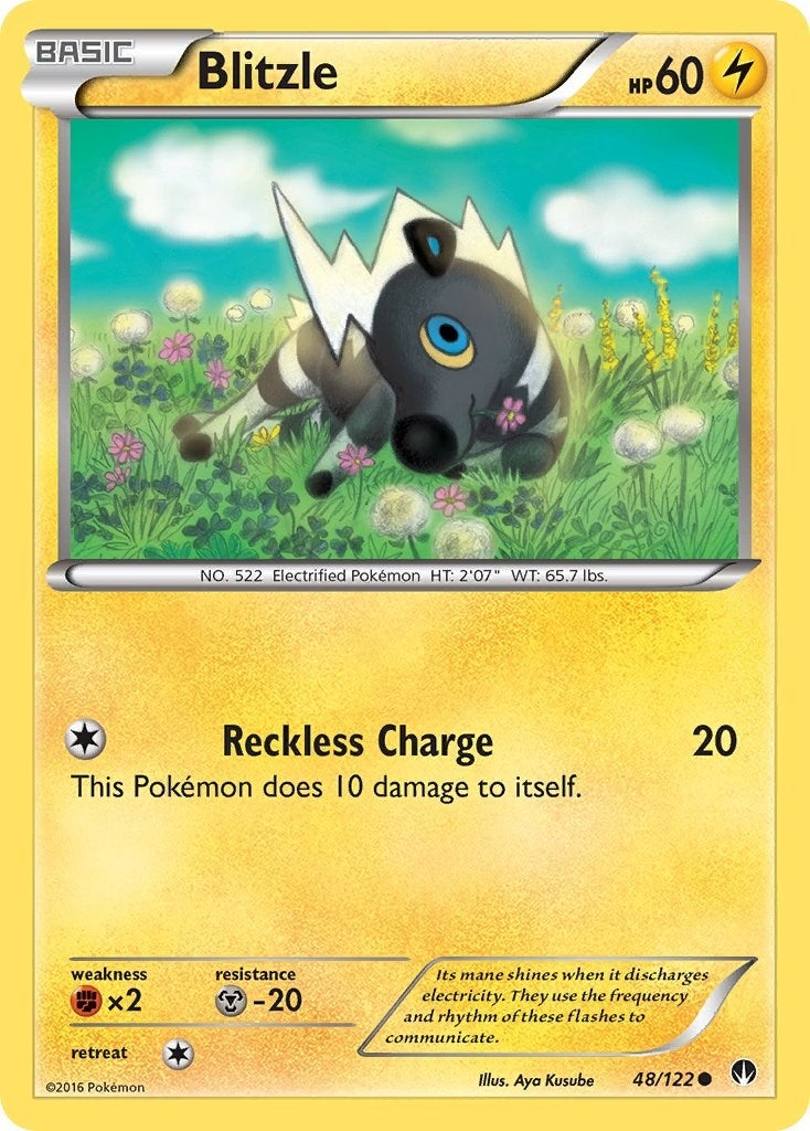 Image for Blitzle (48/122) (XY - BREAKpoint) (BKP) - Pokemon