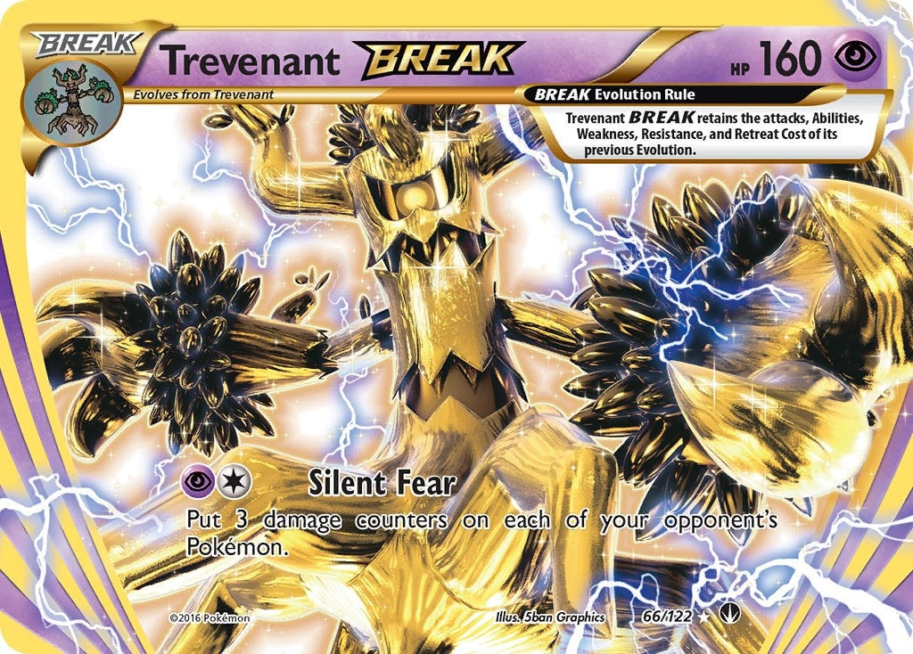 Image for Trevenant BREAK (66/122) (XY - BREAKpoint) (BKP) - Pokemon