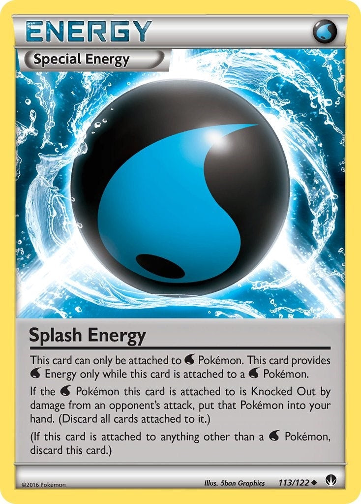 Image for Splash Energy (113/122) (XY - BREAKpoint) (BKP) - Pokemon