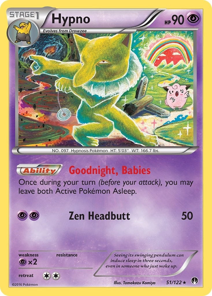 Image for Hypno (51/122) (XY - BREAKpoint) (BKP) - Pokemon