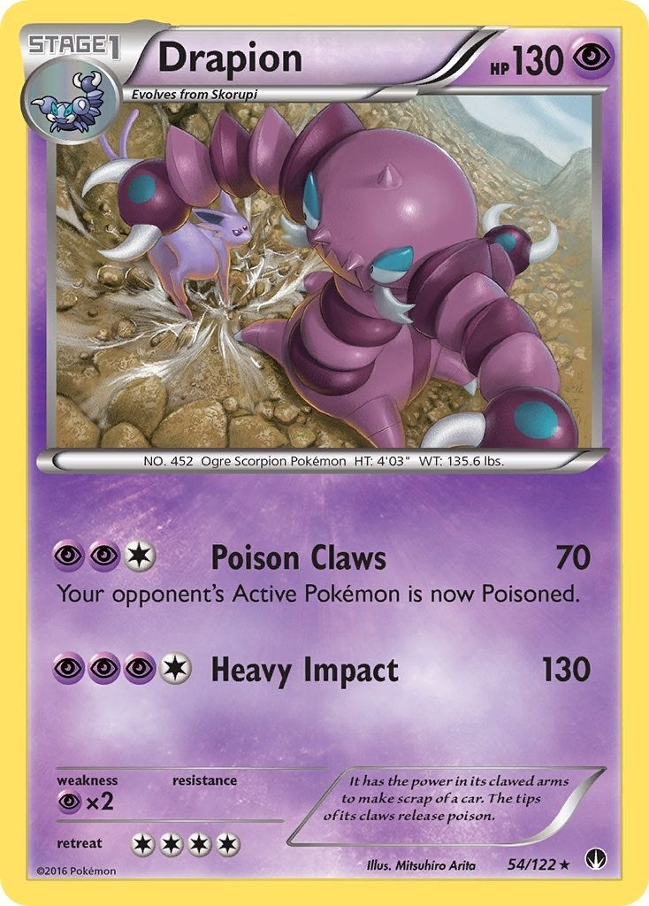 Image for Drapion (54/122) (XY - BREAKpoint) (BKP) - Pokemon