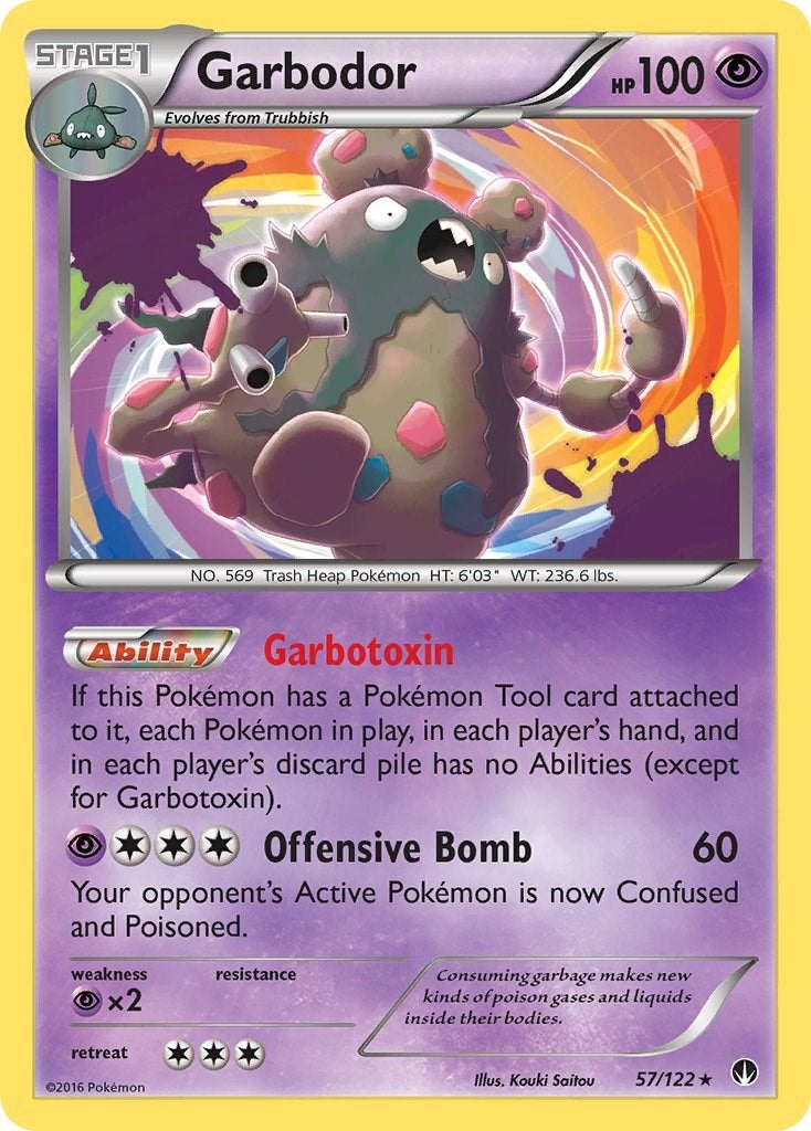Image for Garbodor (57/122) (XY - BREAKpoint) (BKP) - Pokemon