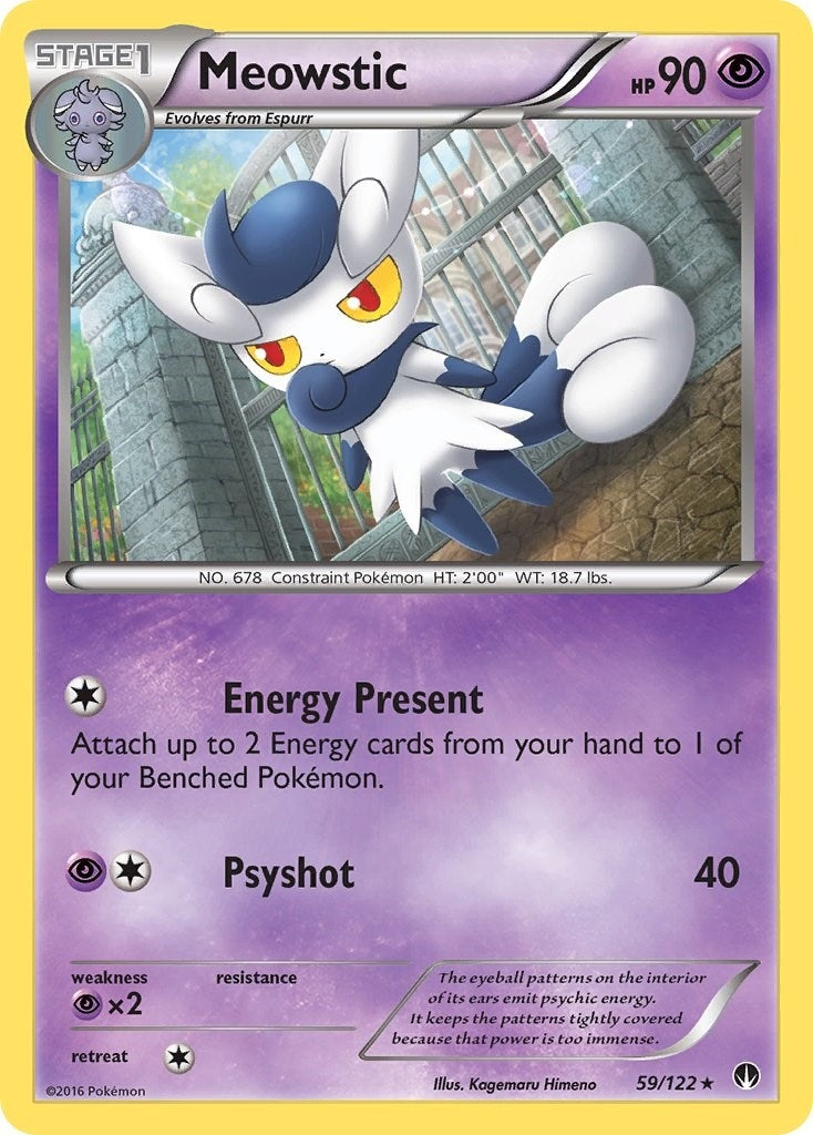 Image for Meowstic (59/122) (XY - BREAKpoint) (BKP) - Pokemon