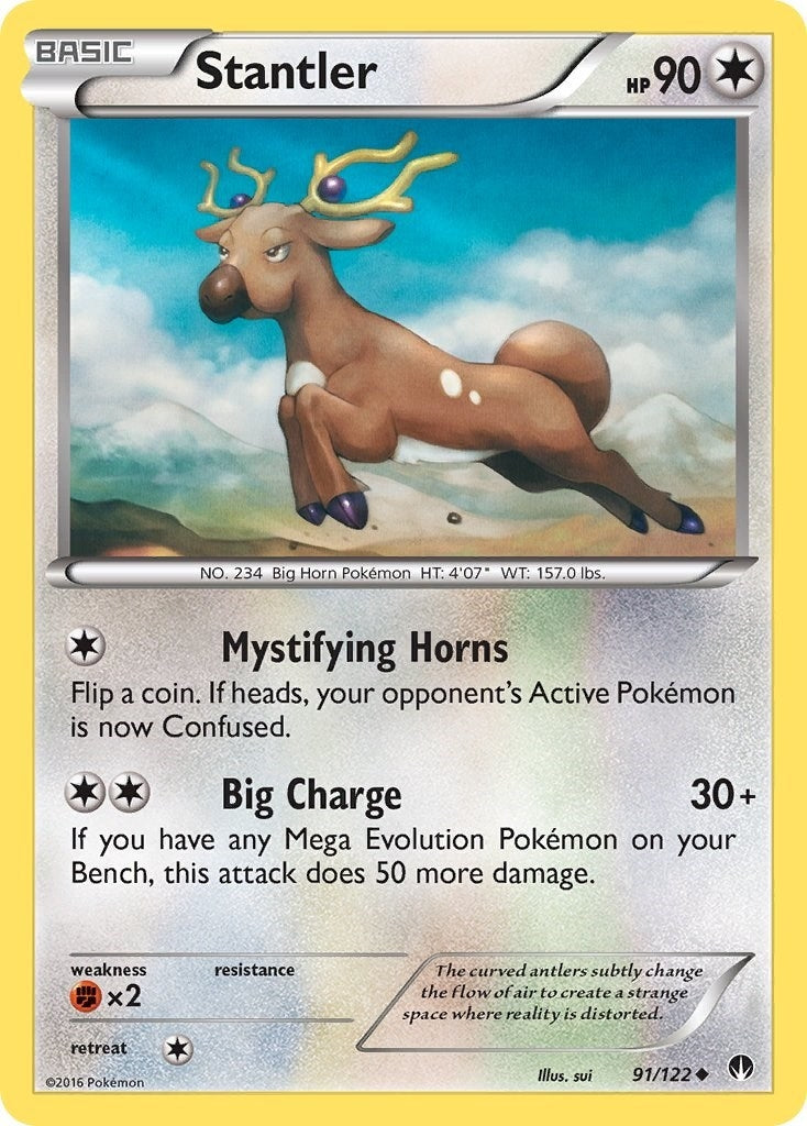 Image for Stantler (91/122) (XY - BREAKpoint) (BKP) - Pokemon