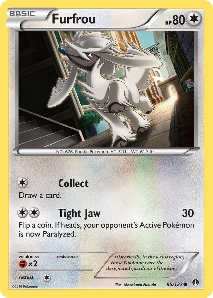 Image for Furfrou (95/122) (XY - BREAKpoint) (BKP) - Pokemon