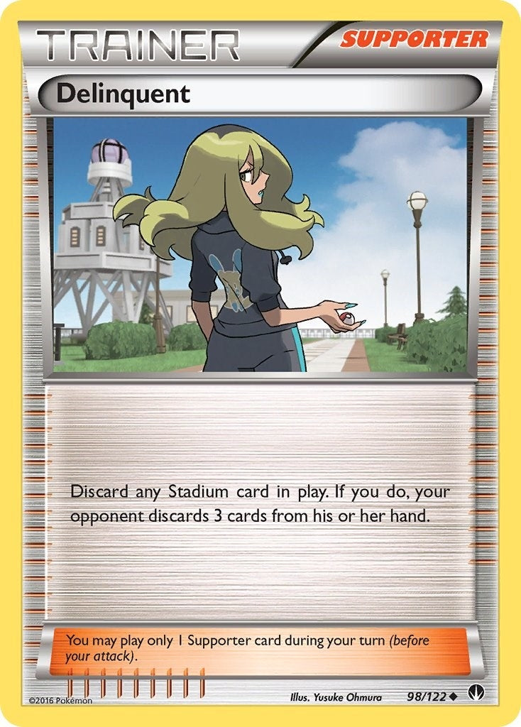 Image for Delinquent (98/122) (XY - BREAKpoint) (BKP) - Pokemon