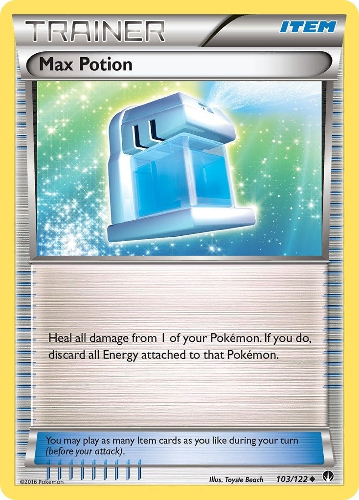 Image for Max Potion (103/122) (XY - BREAKpoint) (BKP) - Pokemon