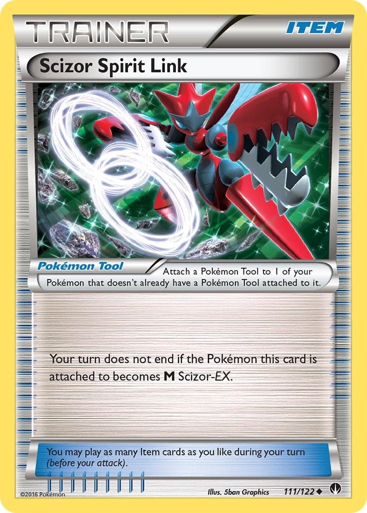 Image for Scizor Spirit Link (111/122) (XY - BREAKpoint) (BKP) - Pokemon