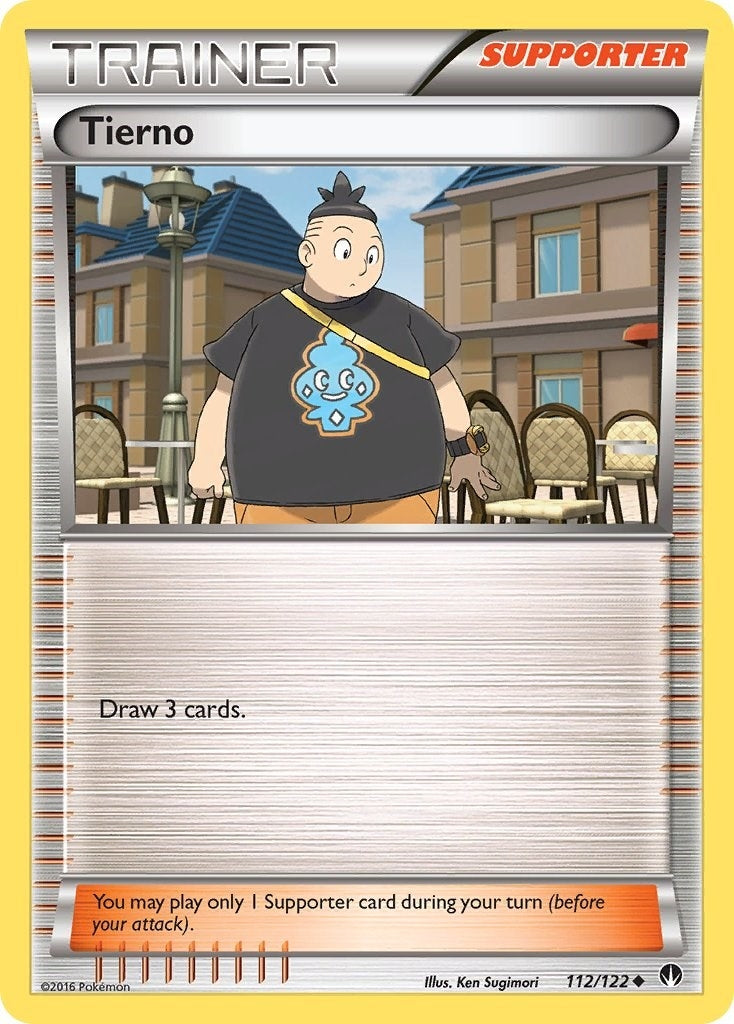 Image for Tierno (112/122) (XY - BREAKpoint) (BKP) - Pokemon