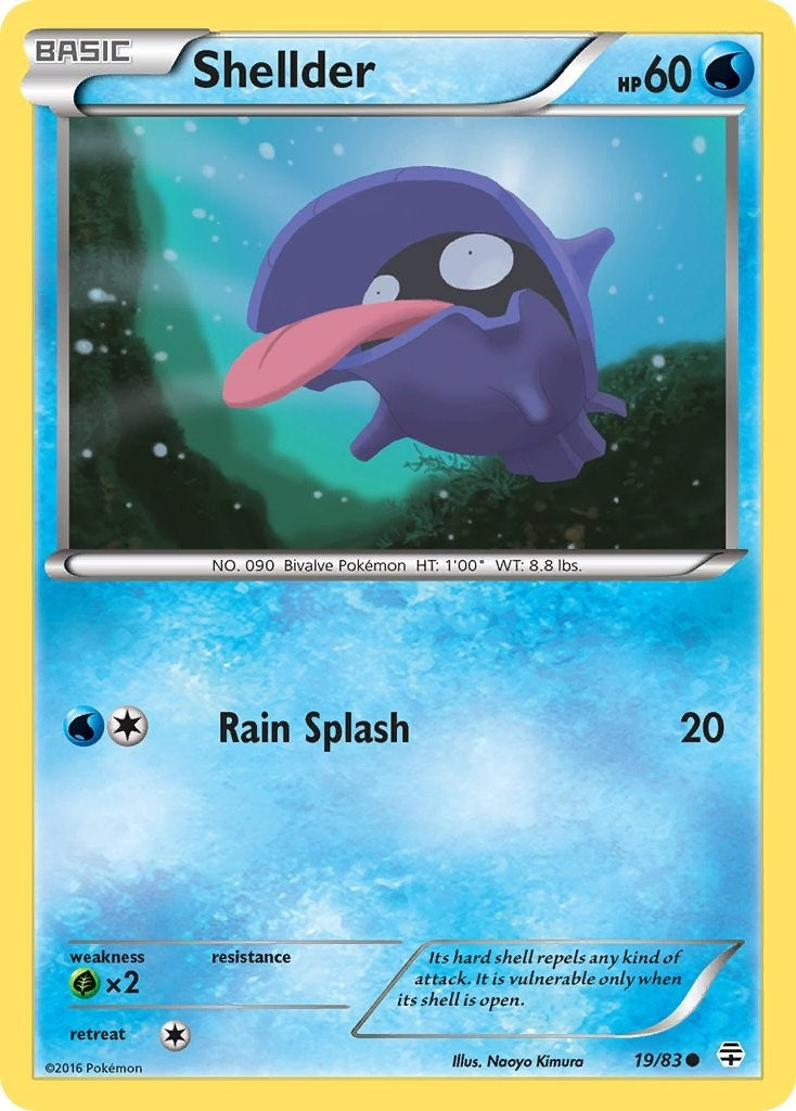 Image for Shellder (19/83) (Generations) (GEN) - Pokemon