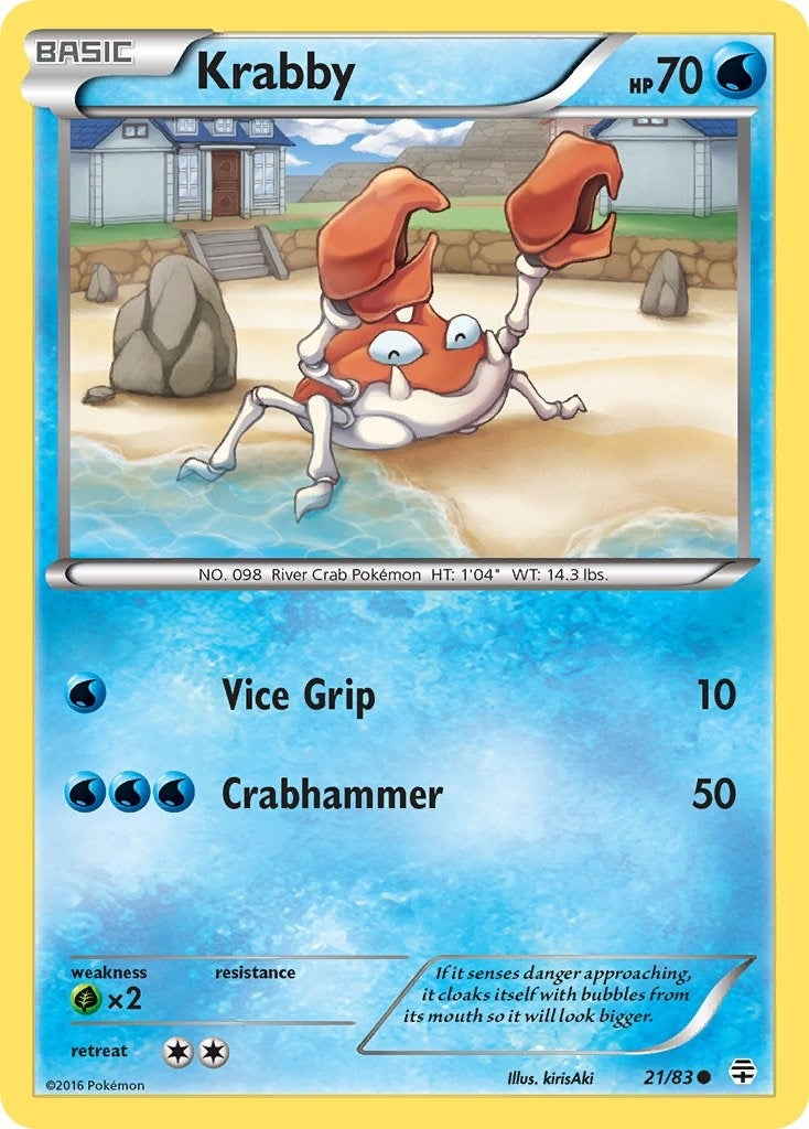 Image for Krabby (21/83) (Generations) (GEN) - Pokemon