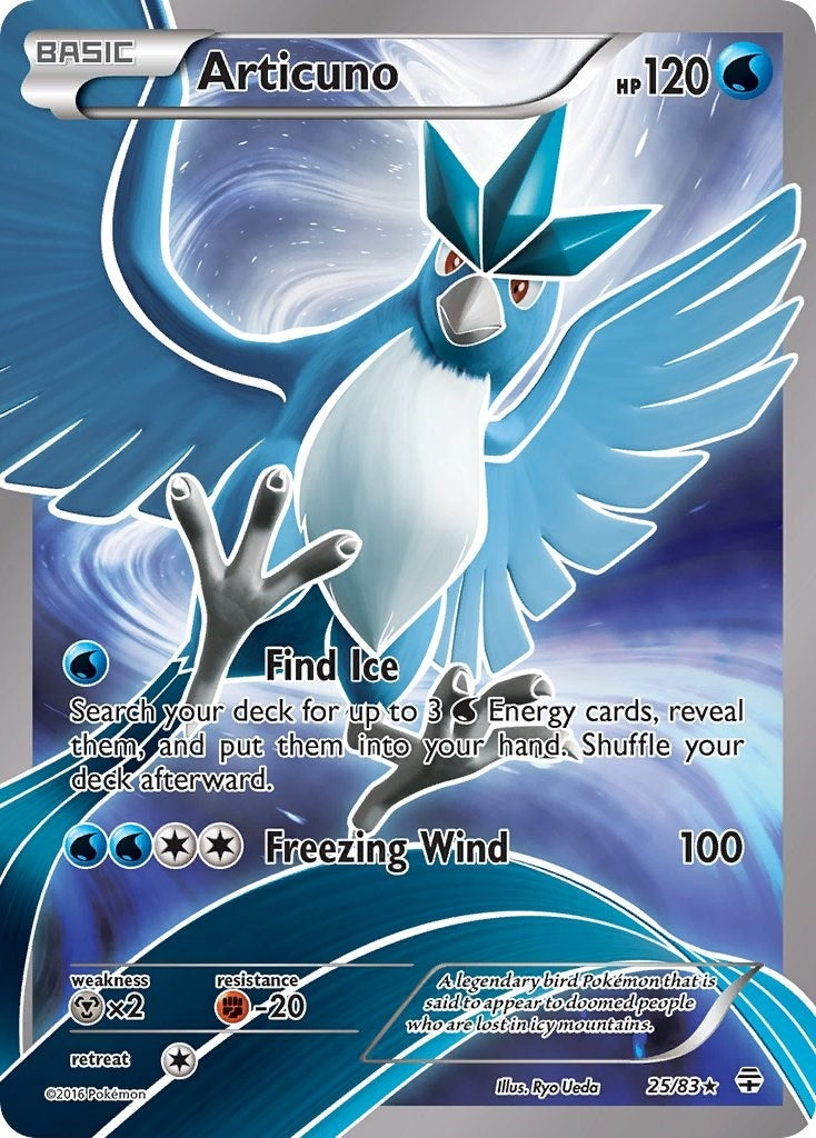 Image for Articuno (25/83) (Generations) (GEN) - Pokemon