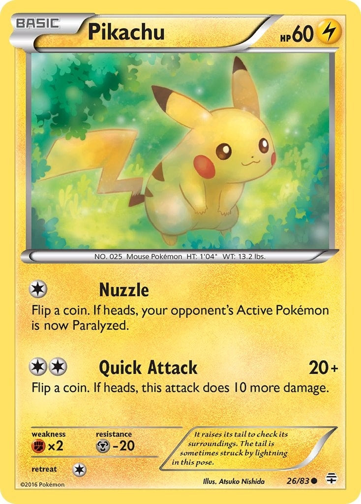 Image for Pikachu (26/83) (Generations) (GEN) - Pokemon