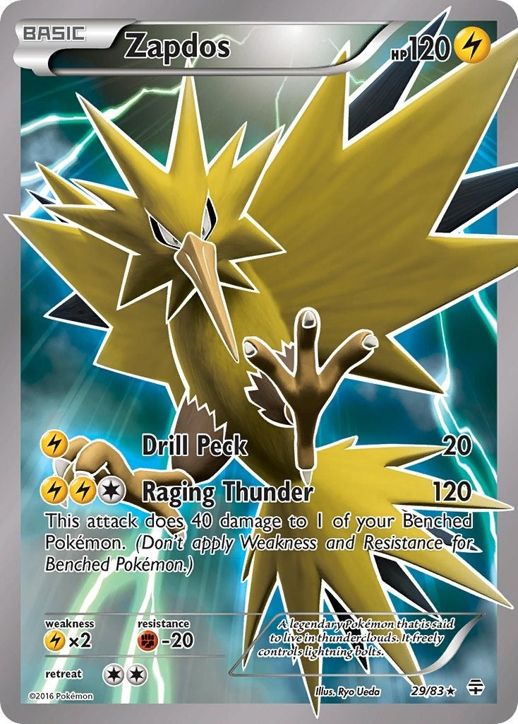 Image for Zapdos (29/83) (Generations) (GEN) - Pokemon