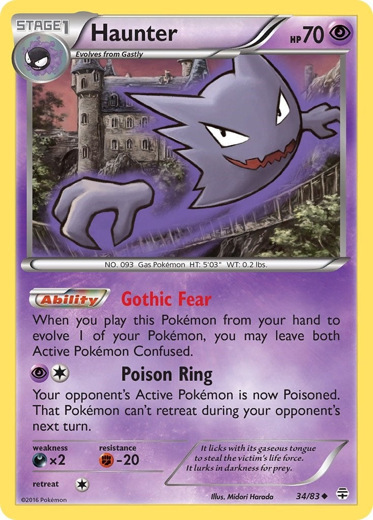 Image for Haunter (34/83) (Generations) (GEN) - Pokemon
