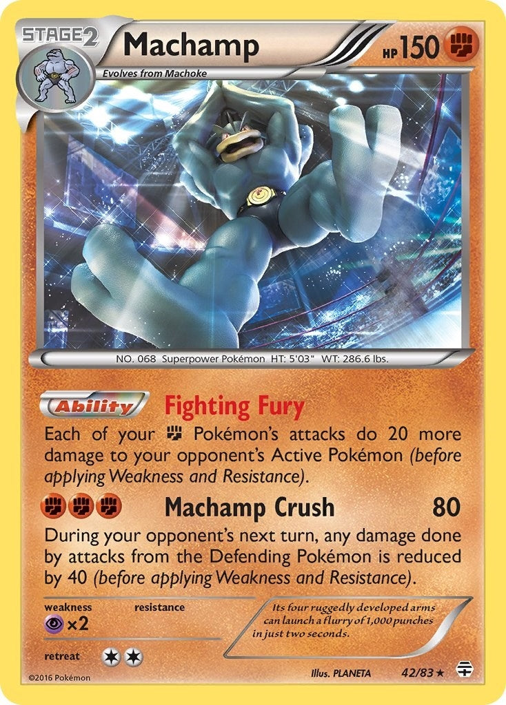 Image for Machamp (42/83) (Generations) (GEN) - Pokemon