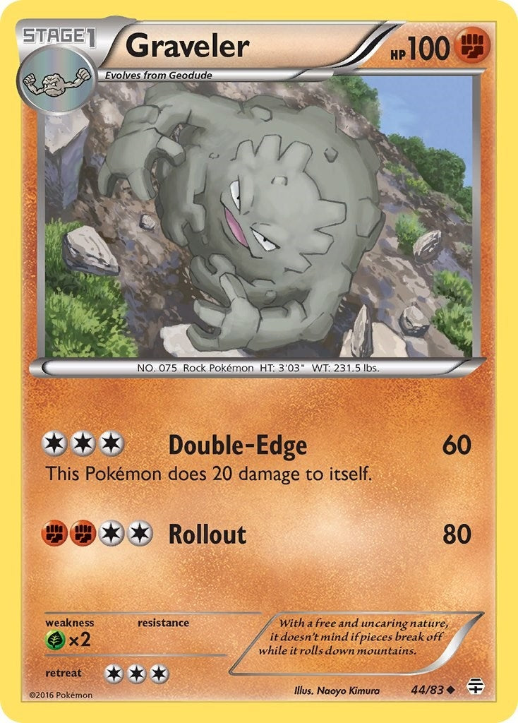Image for Graveler (44/83) (Generations) (GEN) - Pokemon