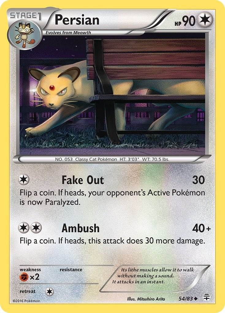Image for Persian (54/83) (Generations) (GEN) - Pokemon