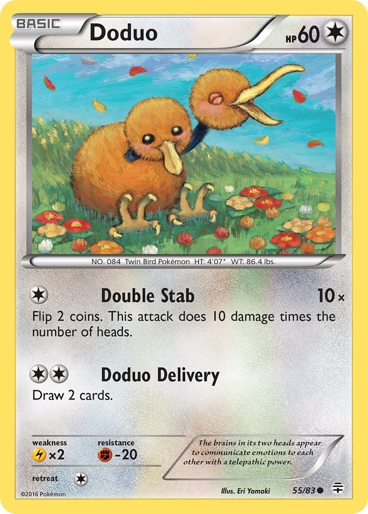 Image for Doduo (55/83) (Generations) (GEN) - Pokemon
