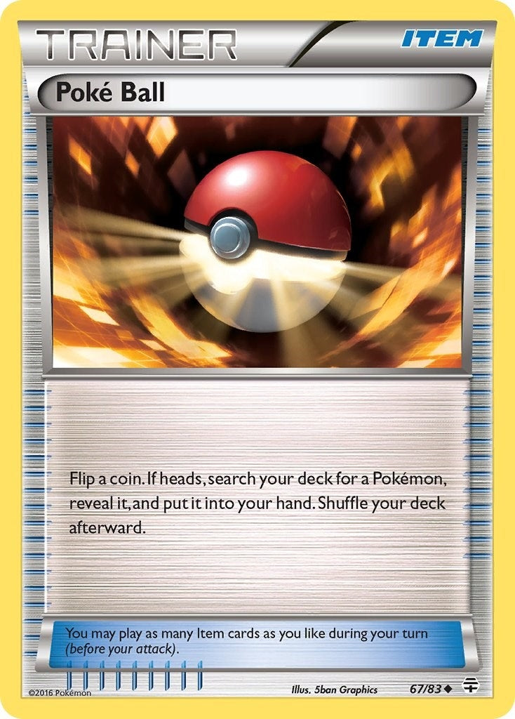 Image for Poke Ball (67/83) (Generations) (GEN) - Pokemon