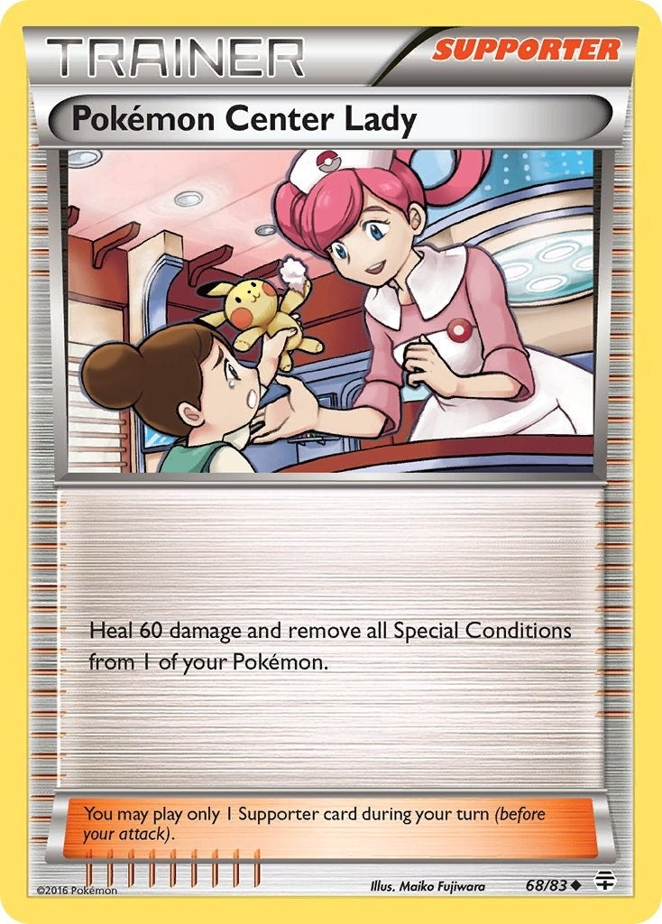 Image for Pokemon Center Lady (68/83) (Generations) (GEN) - Pokemon