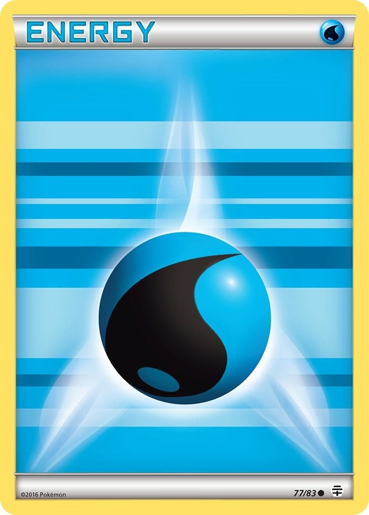 Image for Water Energy (77/83) (Generations) (GEN) - Pokemon